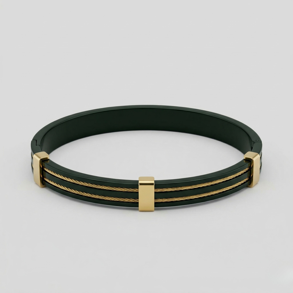 Dual Stripe Luxury Gold Kada