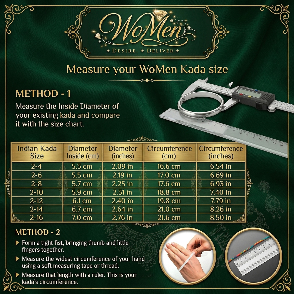 Men’s Matte Gold Wave CZ Kada